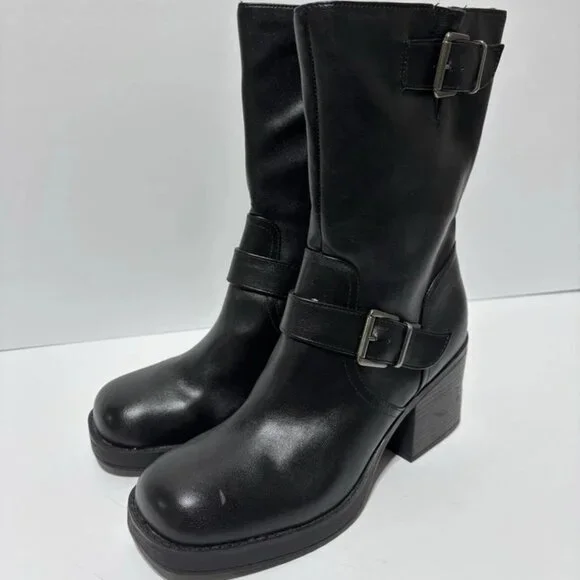 Kenneth Cole Women’s Jenna Black Boots, Size 7.5 M - Picture 5 of 6